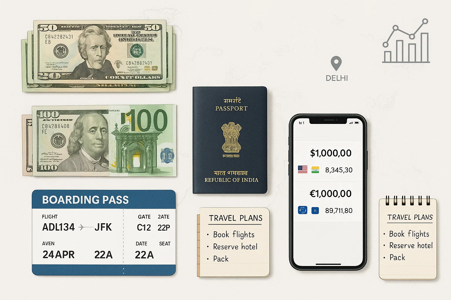 Currency Exchange in Delhi: Best Rates, Safe Options & Online Forex Guide (2025)