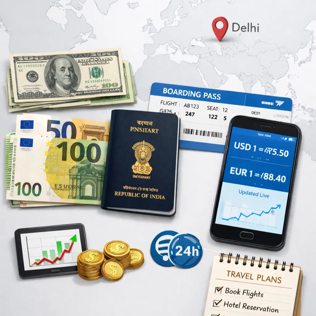 Currency Exchange in Delhi